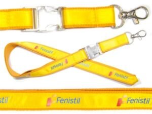SATIN APPLIQUE LANYARDS