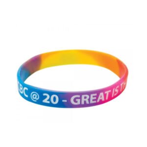 SILICONE WRISTBAND SEGMENTED