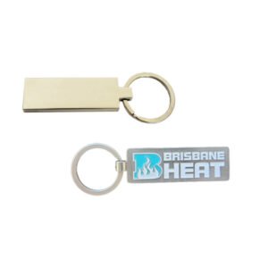 KEY RING 3mm STAMPED ENAMEL FILL