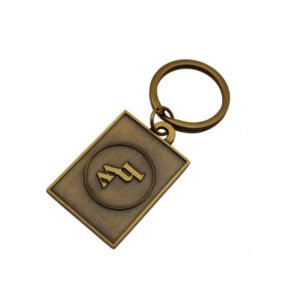 KEY RING DIE STRUCK ZINC ALLOY