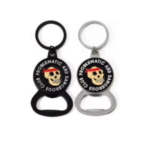 KEY RING BOTTLE OPENER ENAMEL